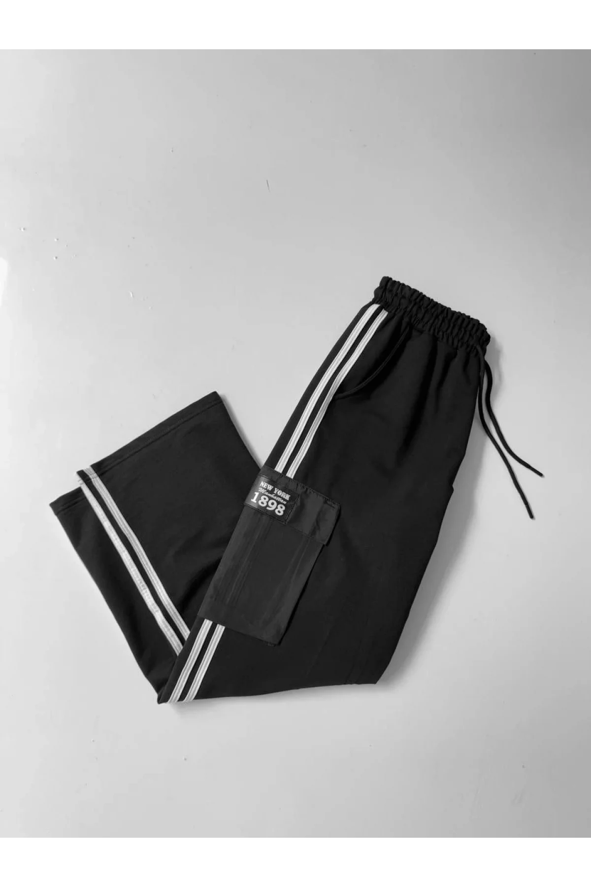 Oversize Kargo Pantolon – Şeritli