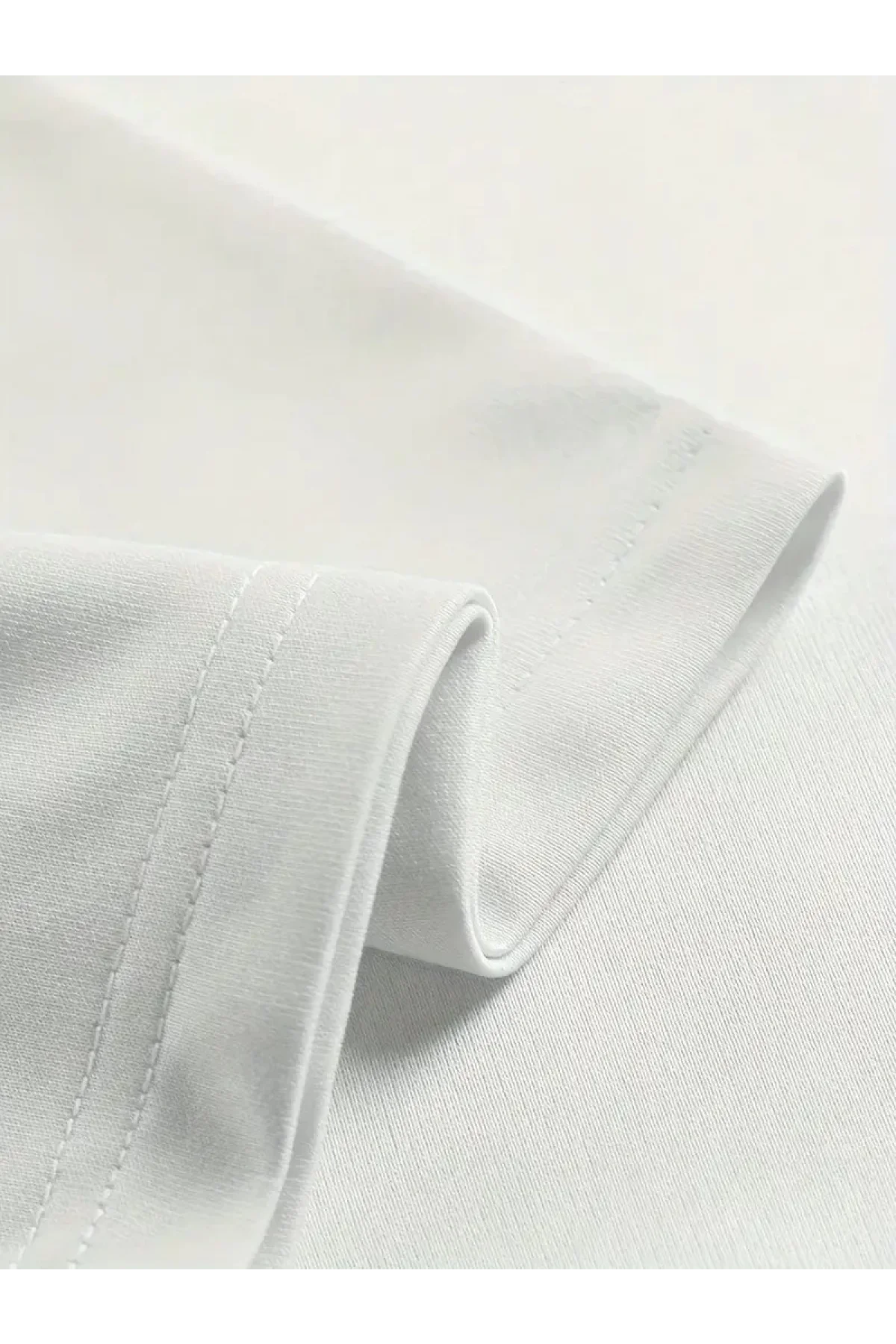 Ejder Baskılı Oversize Bisiklet Yaka T-shirt