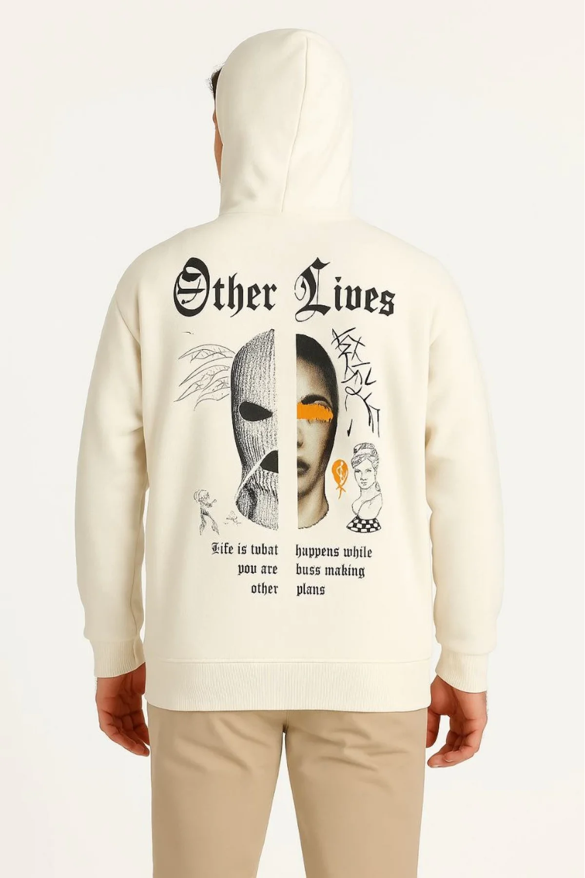 Unisex Kapüşonlu Kanguru Cepli Hoodie