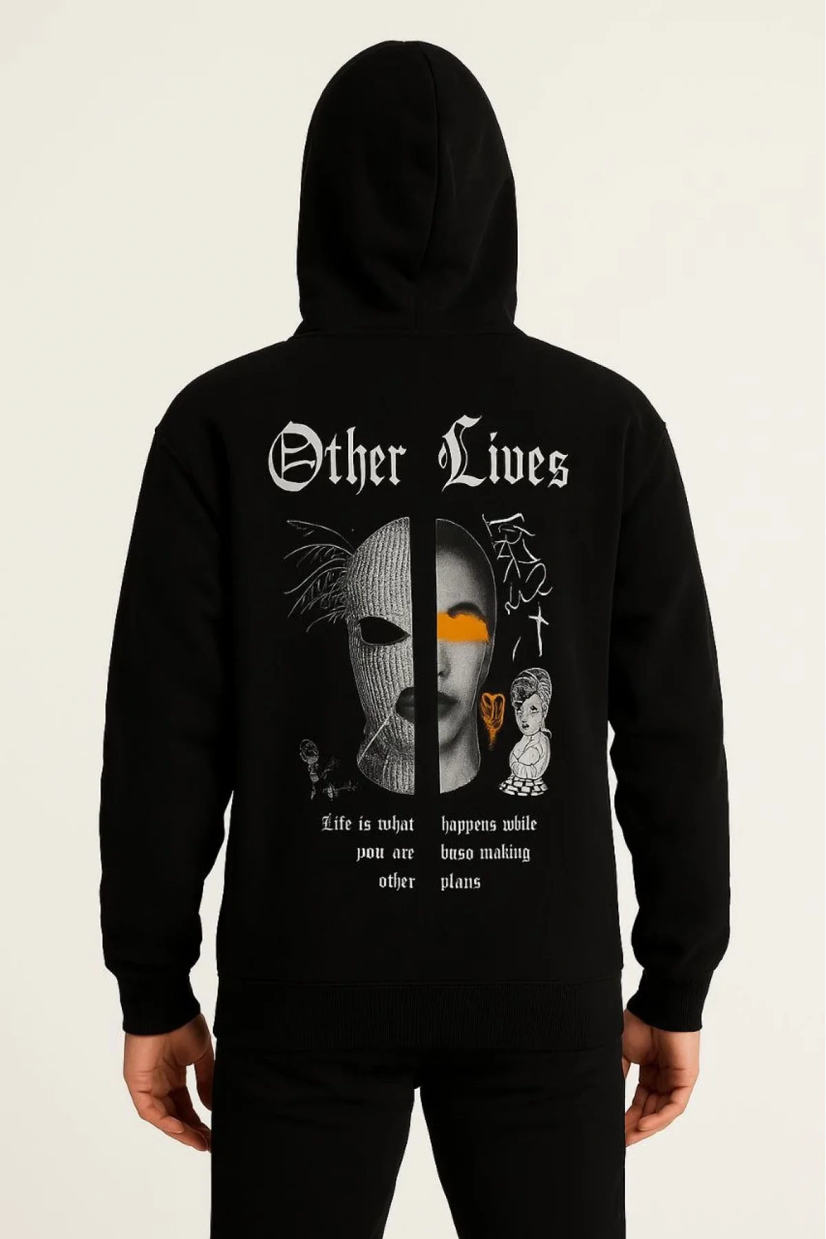 Unisex Kapüşonlu Kanguru Cepli Hoodie